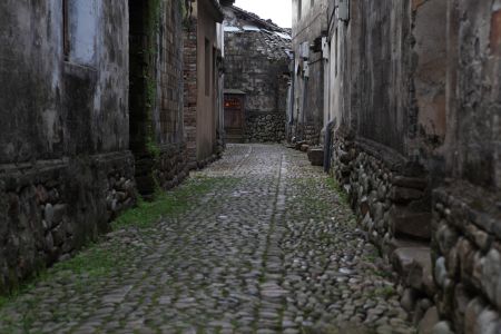 城镇,建筑,宁波,前童古镇,中国,浙江