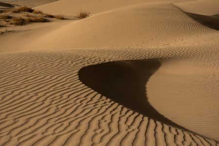 自然风光,沙漠,天空