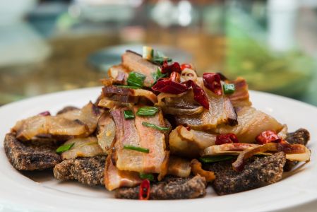 美食,蔬菜,张家界,生活工作,特写,肉类,中国,湖南