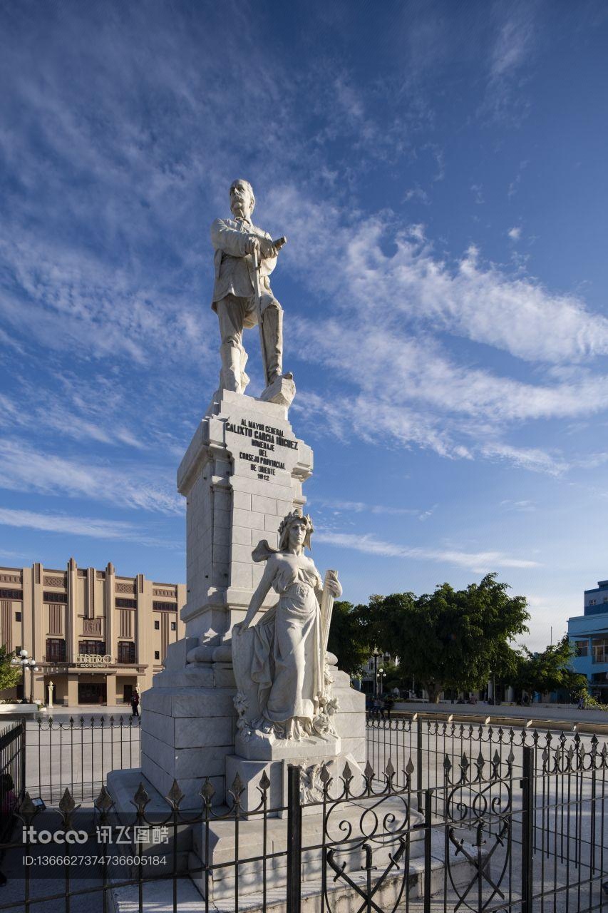 雕像,纪念碑,古巴