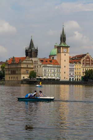 江河,建筑,国外,城镇,交通工具,船,海洋,捷克