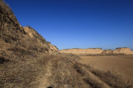 黄土高原,中国,山西,天空,建筑,历史古迹,大同