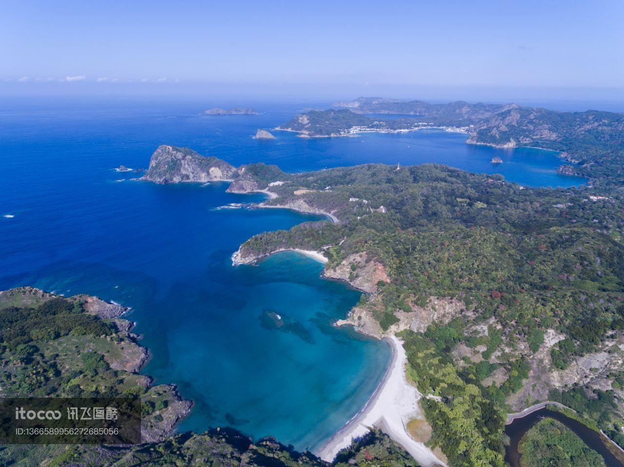 海洋,海岸线,日本