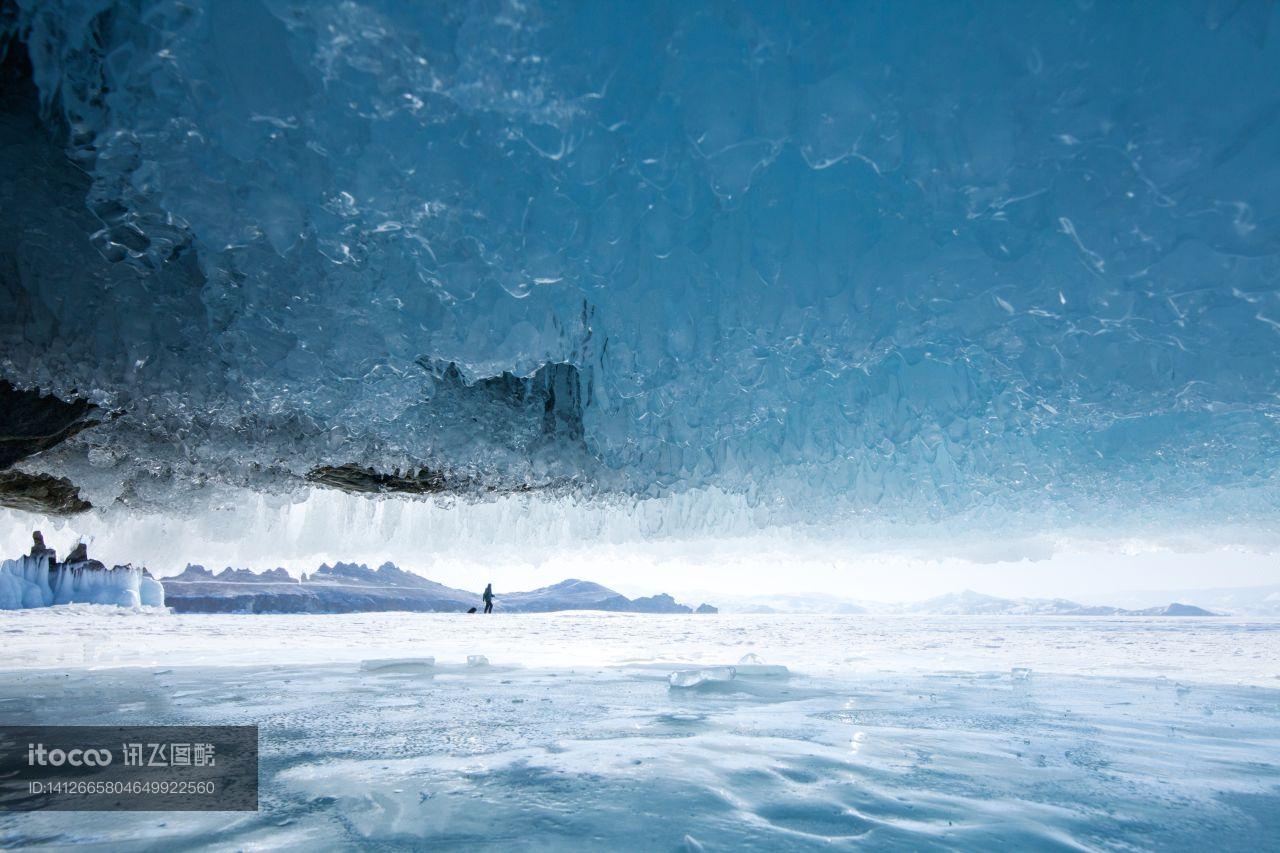 冰雪,自然风景,自然风光