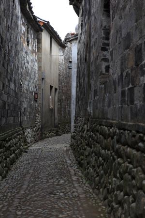 城镇,建筑,宁波,前童古镇,中国,浙江