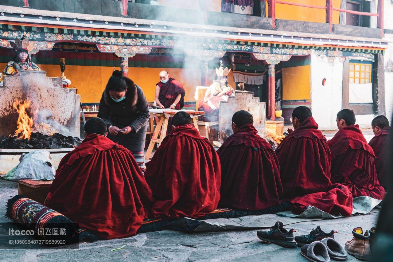 宗教文化,人像,西藏