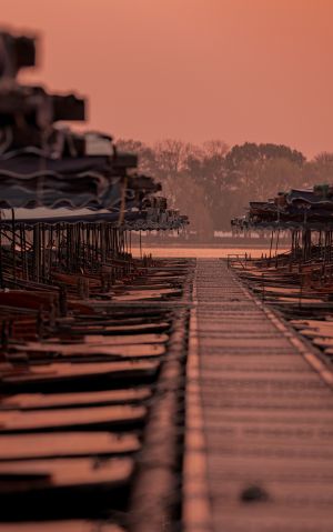 特写,船,江河,交通工具,道路,树木,城镇,植物