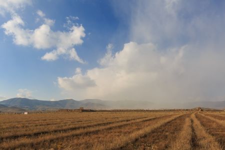 戈壁,威鲁堡,大同,自然风光,山西,全景