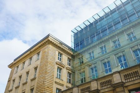 建筑,现代建筑,居民楼,城市街道,城镇,都市