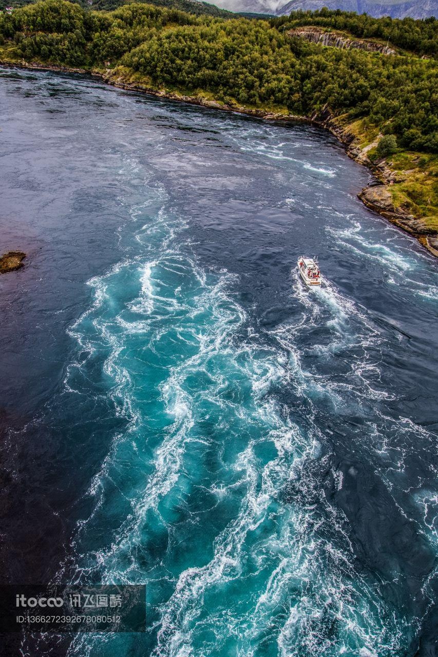 浪,自然风光,江河