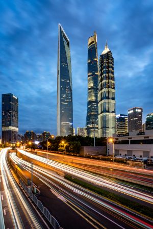 建筑,城镇,上海,夜晚,现代建筑,都市夜景,道路,城市道路