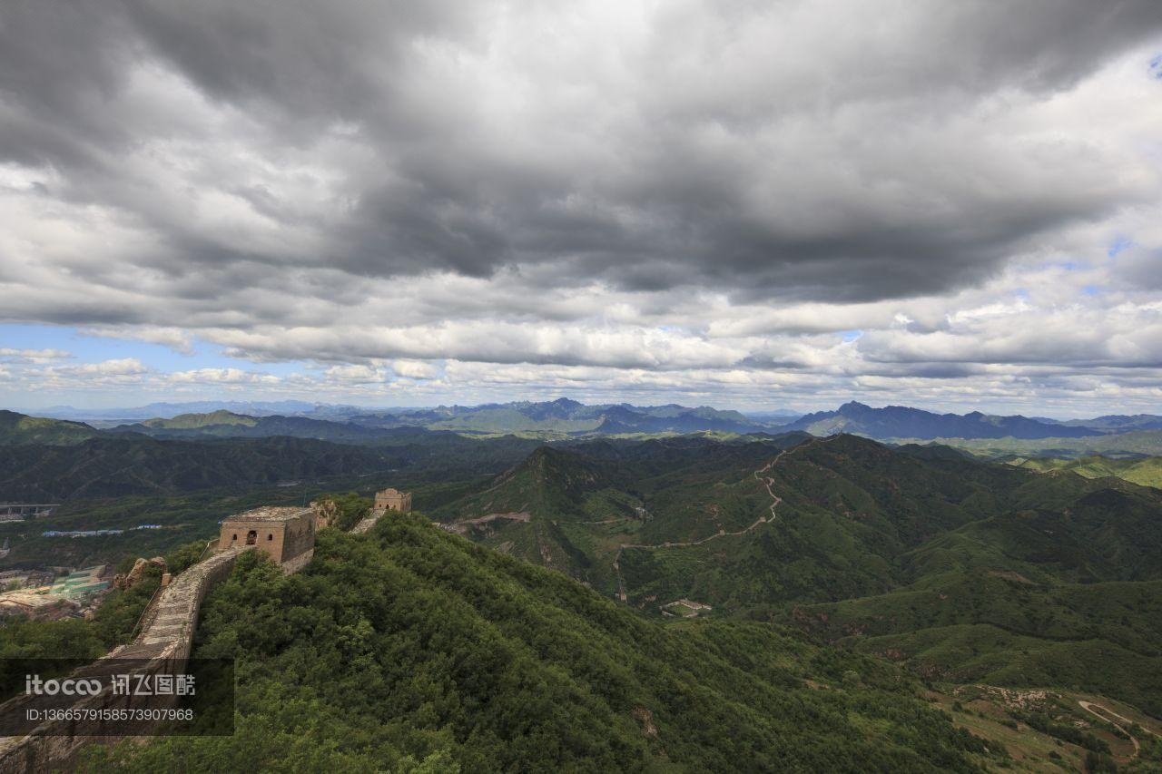 建筑,传统建筑,长城