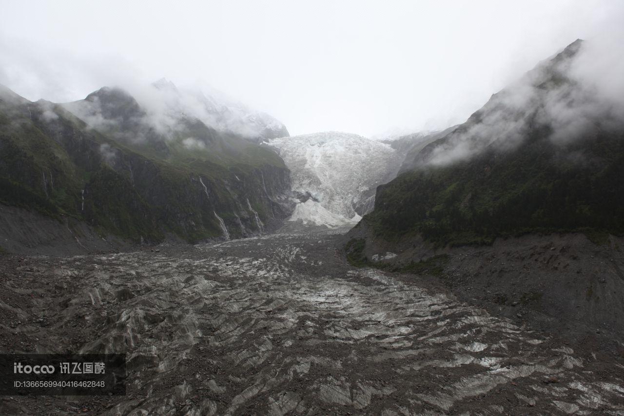 雪山,山川,中国