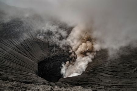 火山,地质岩石土壤,布罗莫火山,自然风光