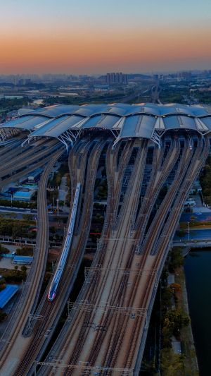 自然风光,城镇,天空,建筑,山川,全景