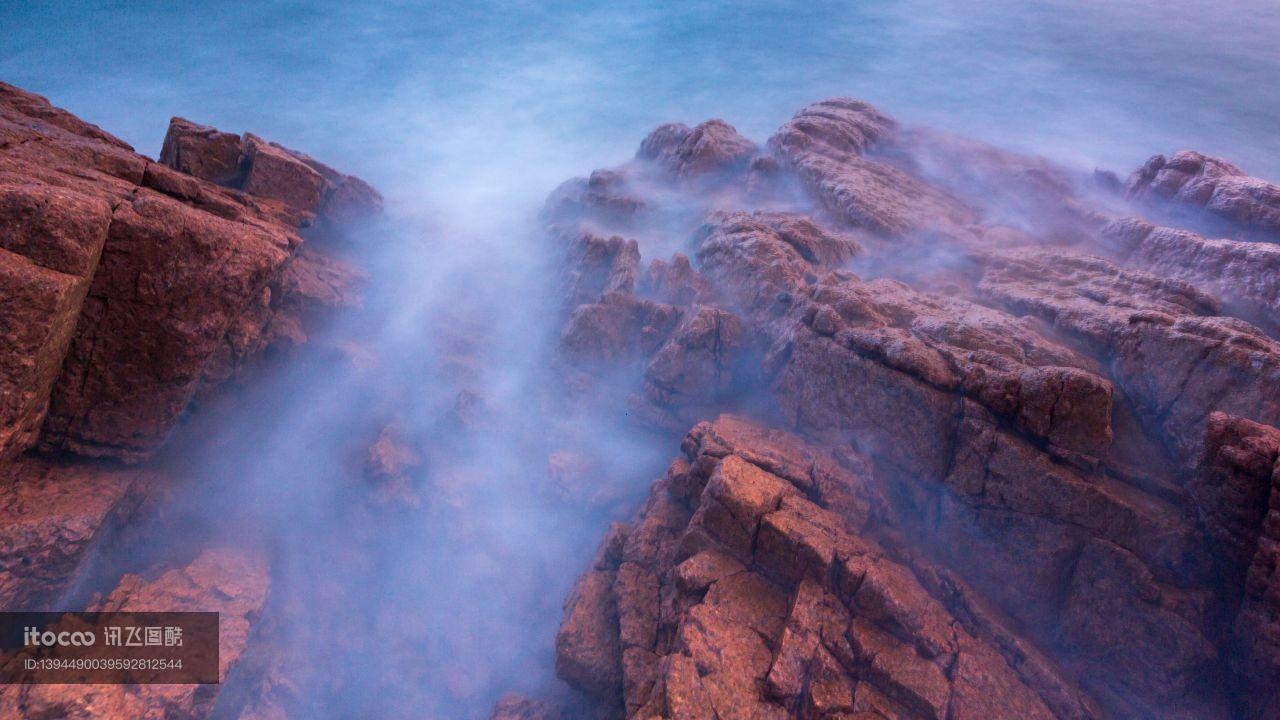 自然风光,岩石,江河