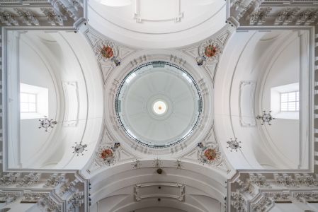 教堂,仰拍,城镇,建筑,宗教文化,西班牙