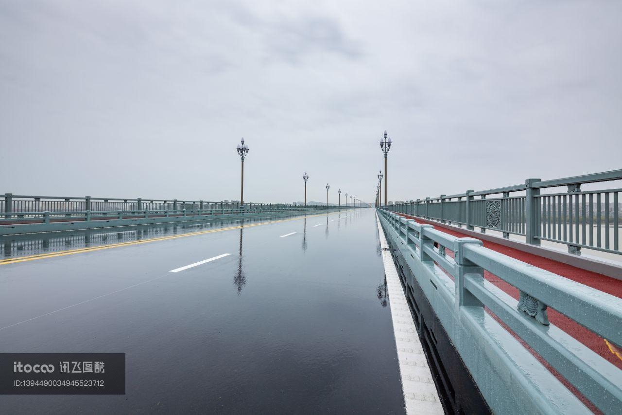 建筑,天空,道路