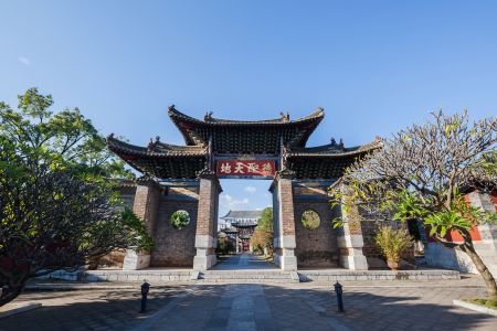 城镇,建筑,红河,中国,云南