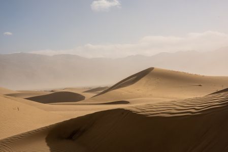 沙漠,天空,荒漠,全景,自然风光
