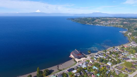 海洋,国外,自然风光,天空,智利,巴拉斯港Puerto Varas