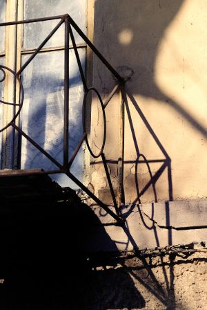 居民楼,楼梯,门  ,城镇,建筑