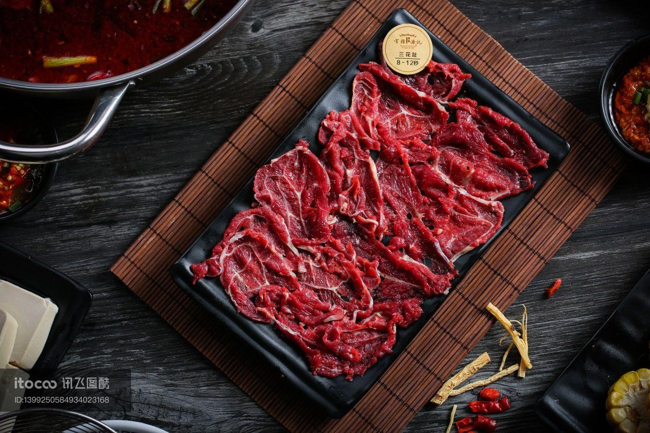 牛肉,食材,生牛肉