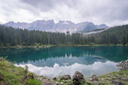 自然风光,湖泊,树木,山川