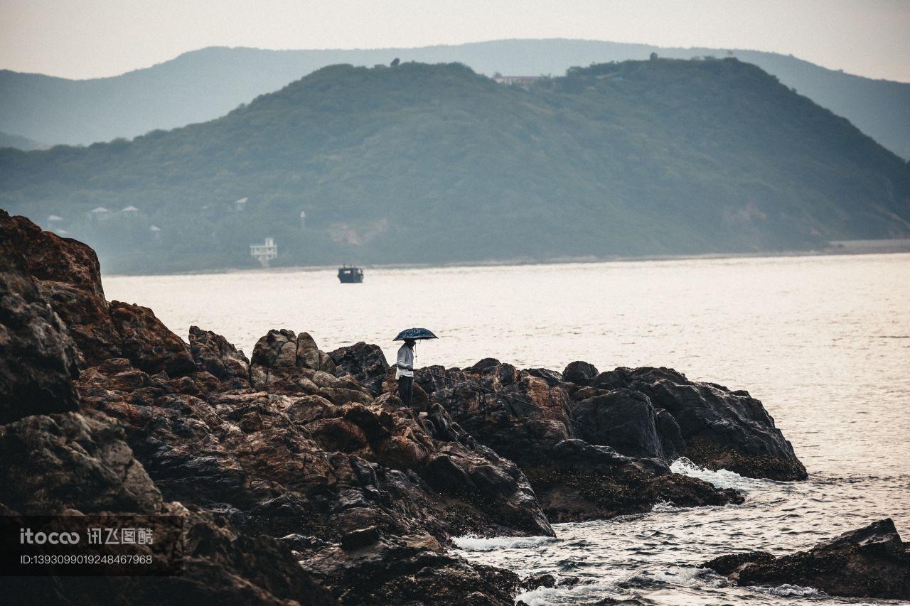 海洋,礁石,自然风光