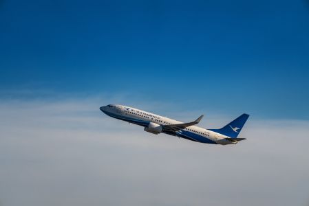 飞机,交通工具,特写,天空,生活工作,白云