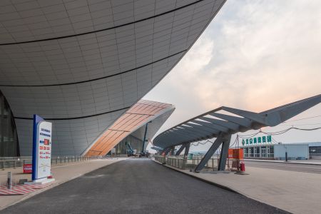 建筑,大兴机场,现代建筑,中国,北京