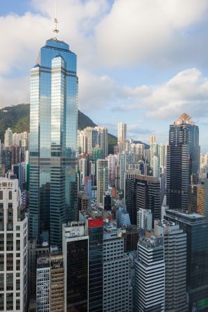 城镇,建筑,都市,香港,白云