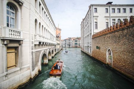 建筑,船,威尼斯,自然风光,城镇,国外,江河,全景,交通工具,意大利