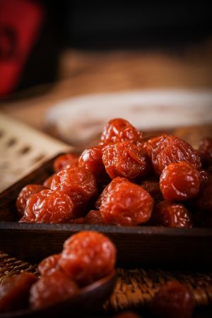 阿胶蜜枣,梅子,甜食,生活工作