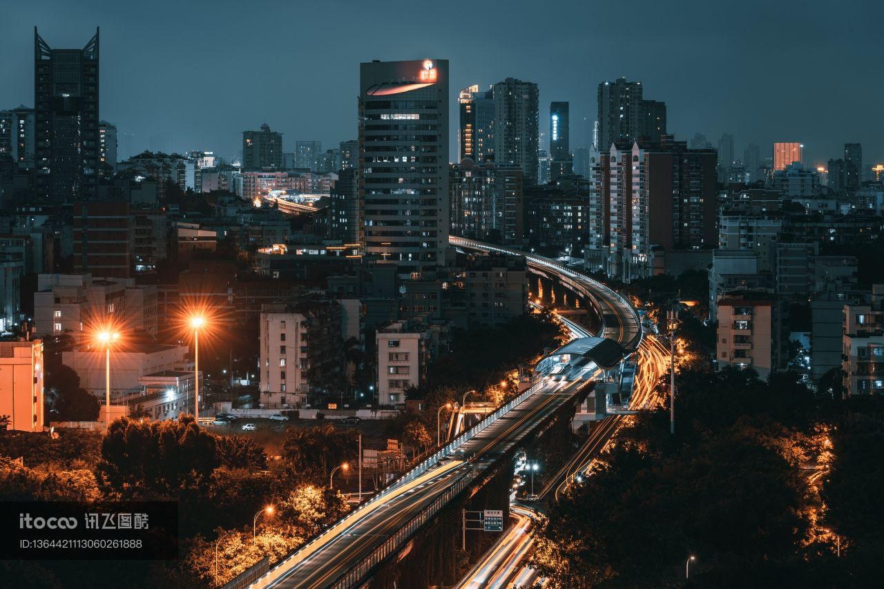 建筑,建筑夜景,都市夜景