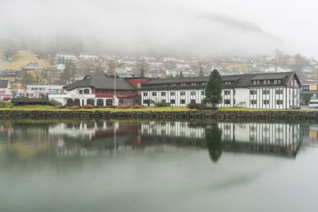 城镇,国外,建筑,挪威,自然风光