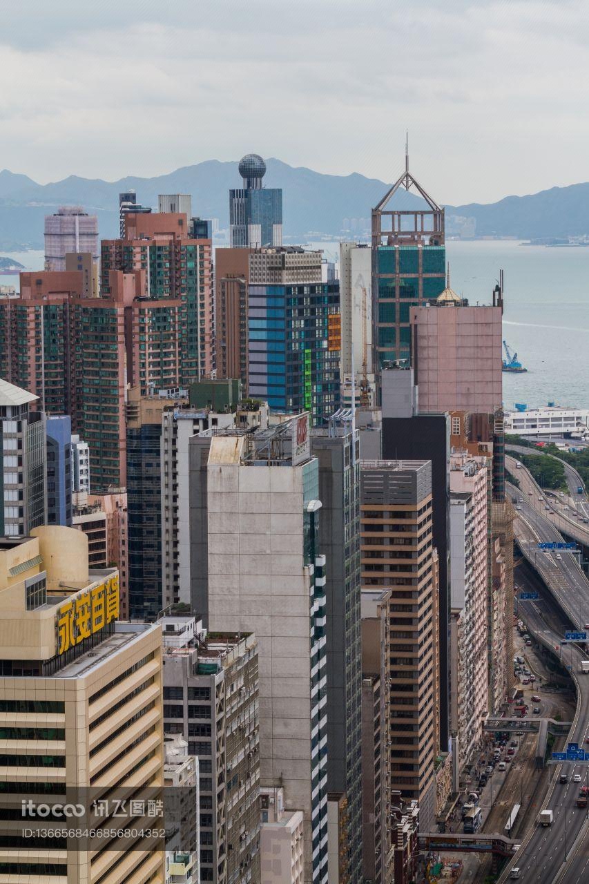 建筑,香港,城镇