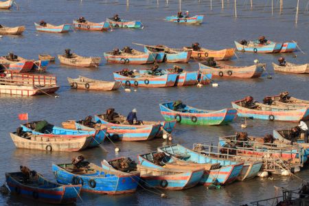 自然风光,海洋,船,霞浦,中国,福建