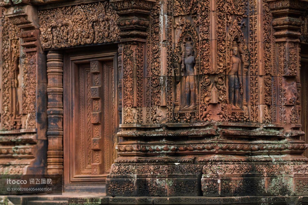 柬埔寨,传统建筑,古建筑