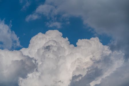 自然风光,白云,天空,蘑菇云,云层,气候气象