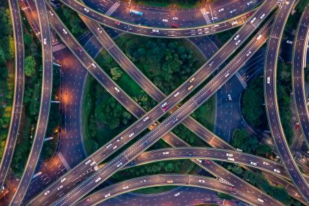 道路,都市,城市,建筑,城镇