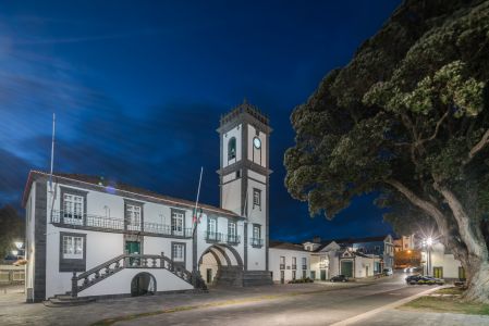 国外,夜晚,葡萄牙,城镇,建筑