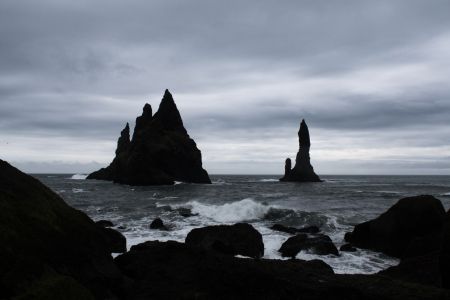 海洋,自然风光,自然风景,礁石,天空