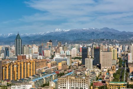 建筑,城镇,都市,现代建筑,新疆