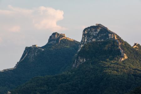 自然风光,山川,长城,中国,北京,历史古迹,建筑,箭扣长城,天空