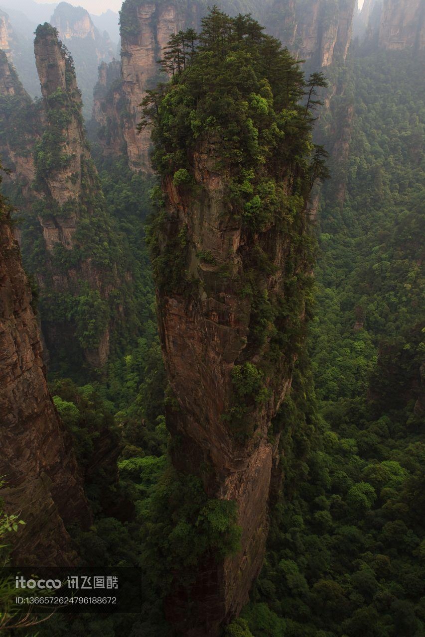 山川,峡谷,中国