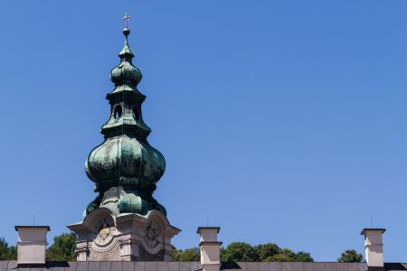 钟楼,现代建筑,城镇,天空,国外,奥地利,萨尔茨堡