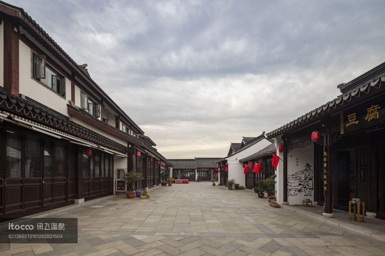 中式传统建筑,传统建筑,苏州