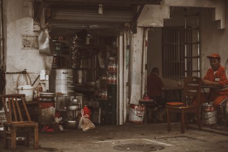 小卖铺,馒头山,杭州,建筑,生活工作,笼屉