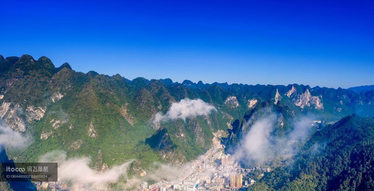 自然风光,城镇,天空